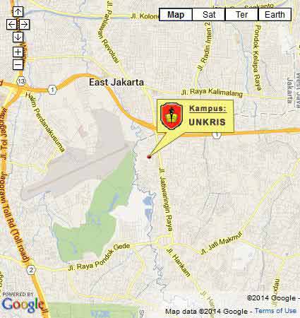 Lokasi Kampus MH UNKRIS Jakarta Hybrid Prestasi